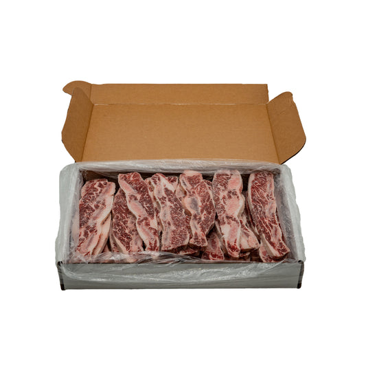 Delicious Marinated Kalbi 3/8 in. cuts - 10 lbs for Only $65!