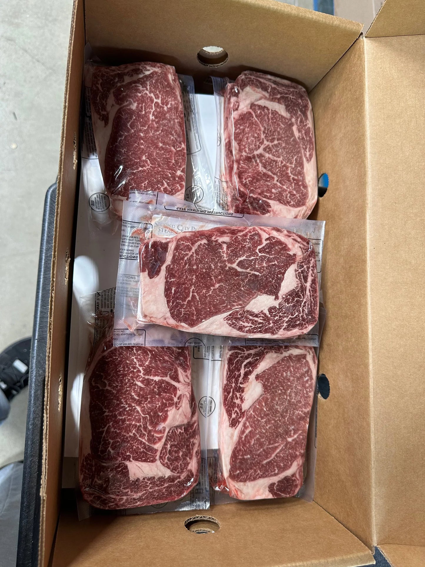 12oz Rib Eye Choice Steaks