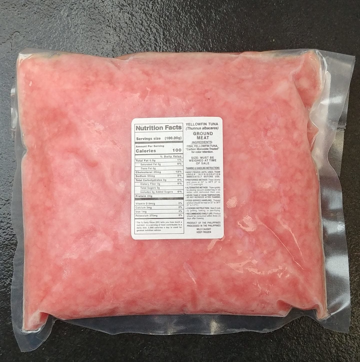 Ahi Ground Meat - 1 lbs