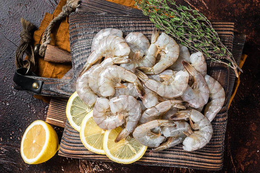Shrimp 26/30 Headless Shell on - 4 lbs Bag