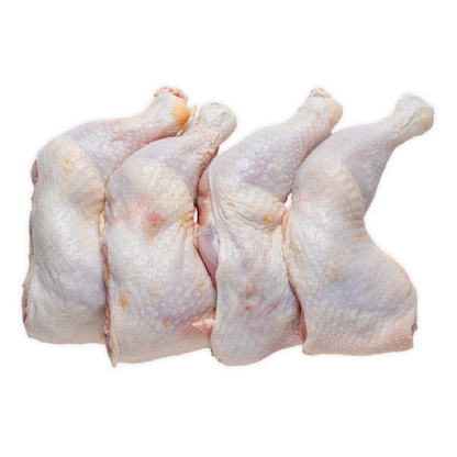 Chicken Leg Quarters - 33 lbs. Case (Raw)