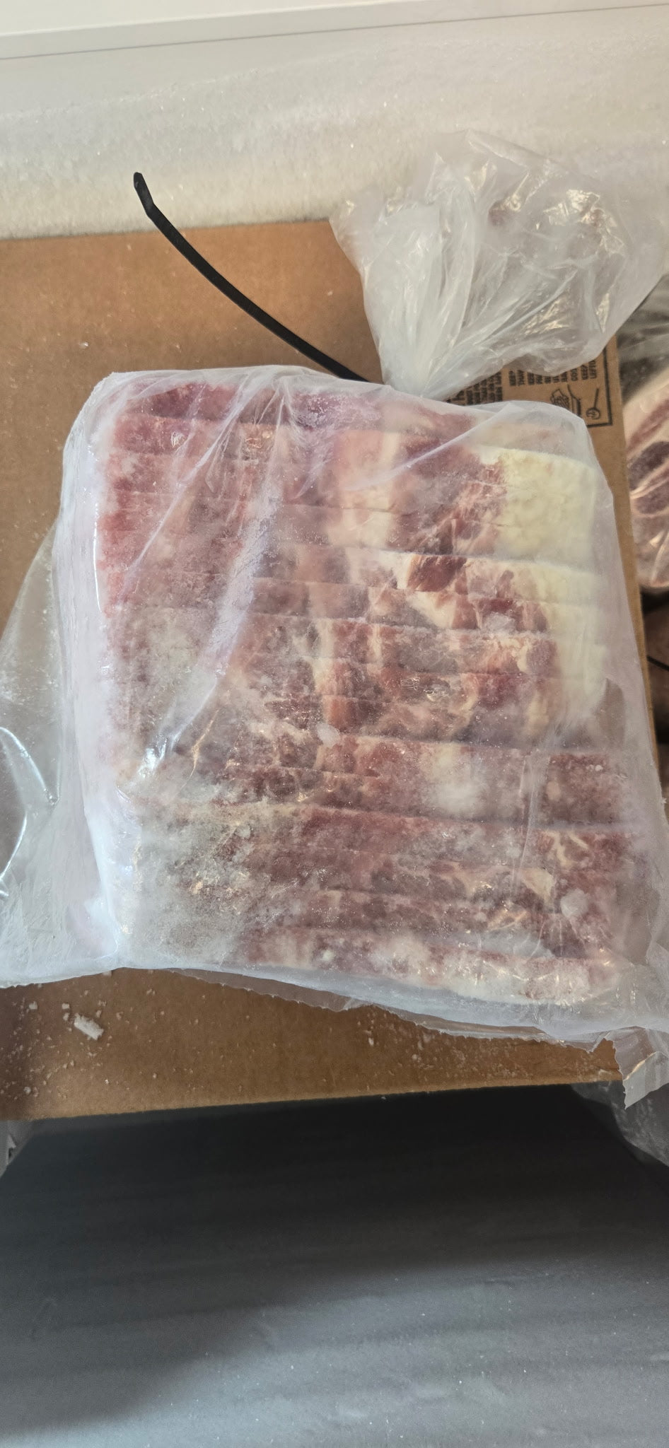 Sliced Pork Butt - 10 lbs.